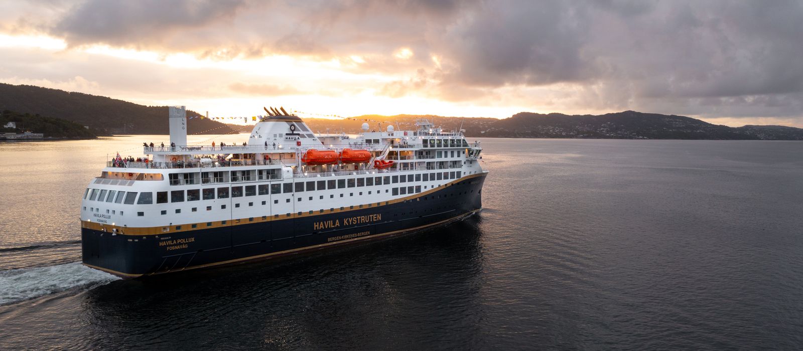 Havila Pollux von Havila Voyages