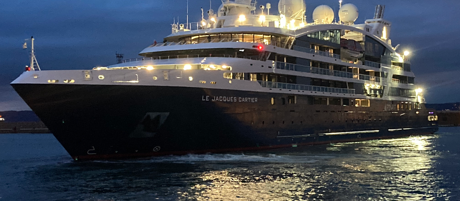 Le Jacques-Cartier von Ponant
